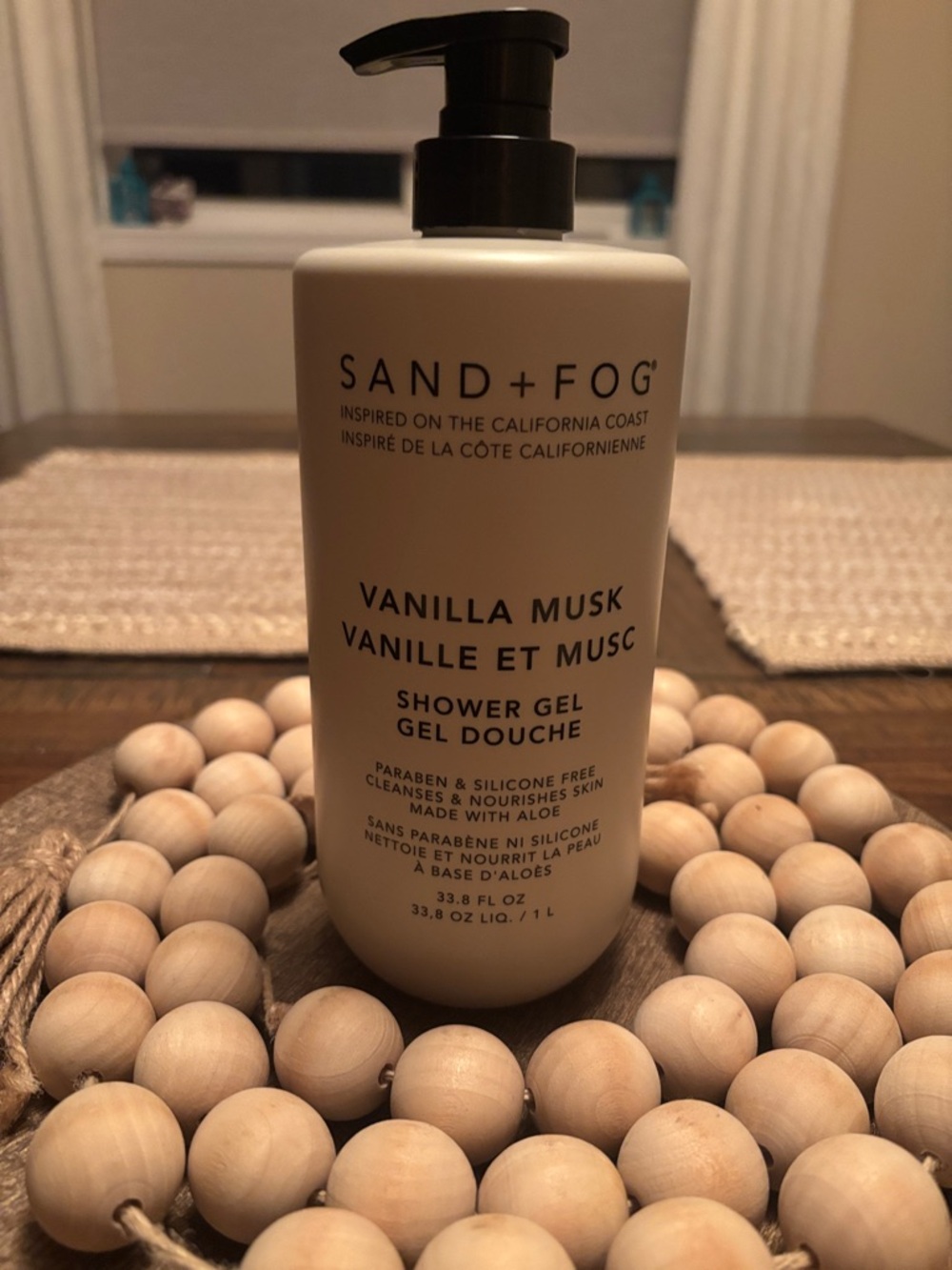 Sand + Fog Vanilla Musk Shower Gel — Cream